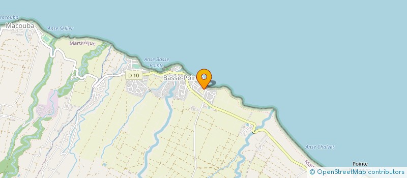localisation de l'entreprise SHAINY'S FLEURS  BASSE-POINTE