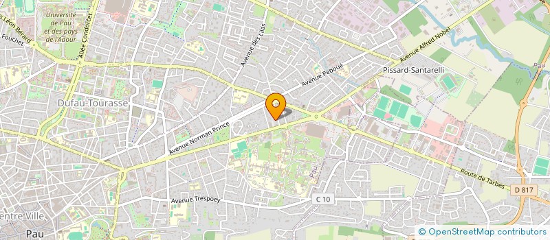 localisation de l'entreprise SHAIRA à PAU