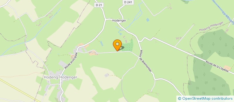 localisation de l'entreprise SHAK'HEAD  HODENG-HODENGER