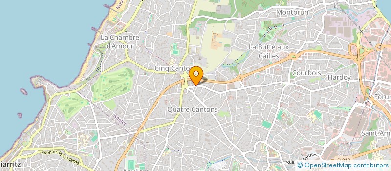 localisation de l'entreprise SHAKA EVENTS à ANGLET