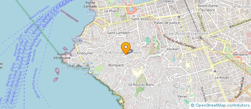 localisation de l'entreprise SHAKE à MARSEILLE