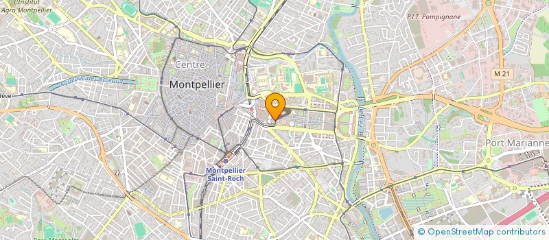 localisation de l'entreprise SHAKE BURGER BREAK SBB à MONTPELLIER