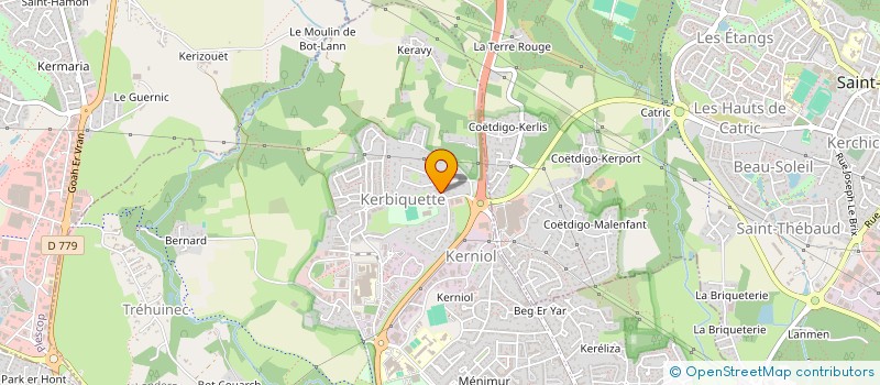 localisation de l'entreprise SHAKE CARPETS à VANNES