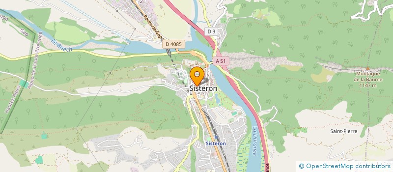 localisation de l'entreprise SHAKE ET SMASH à SISTERON