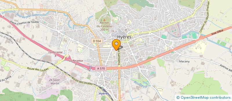 localisation de l'entreprise SHAKE MY BRAIN à HYERES