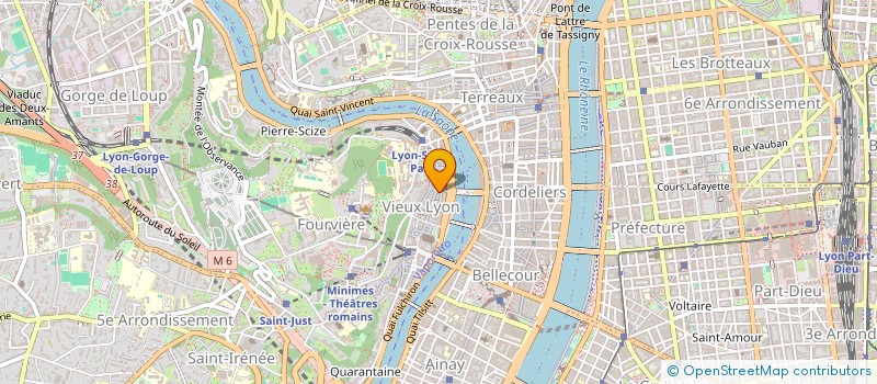 localisation de l'entreprise SHAKE & RAISE à LYON