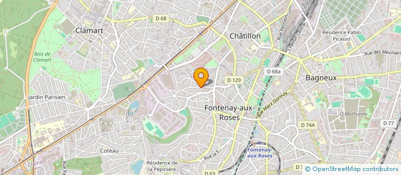 localisation de l'entreprise SHAKE THE SCENE à FONTENAY-AUX-ROSES