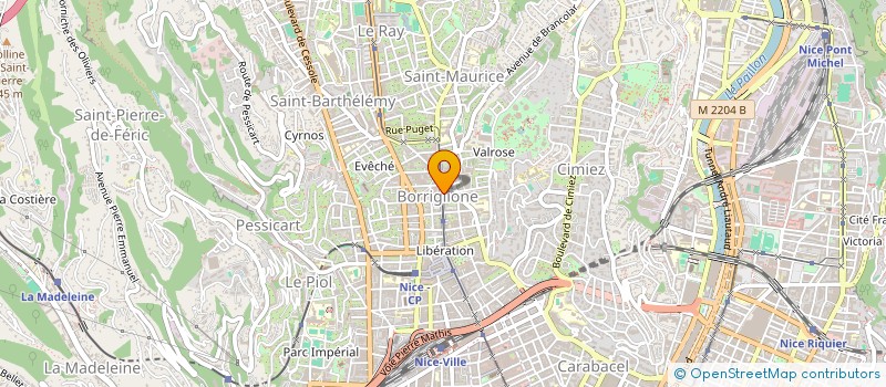 localisation de l'entreprise SHAKE UP à NICE