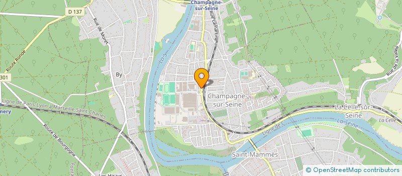 localisation de l'entreprise SHAKERS EVENTS  CHAMPAGNE-SUR-SEINE