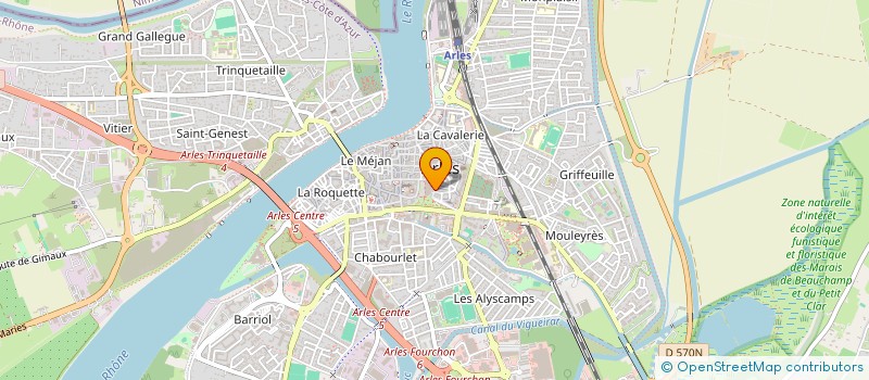 localisation de l'entreprise SHAKI à ARLES