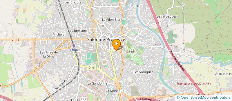 localisation de l'entreprise SHAKKA EUROPE  SALON-DE-PROVENCE