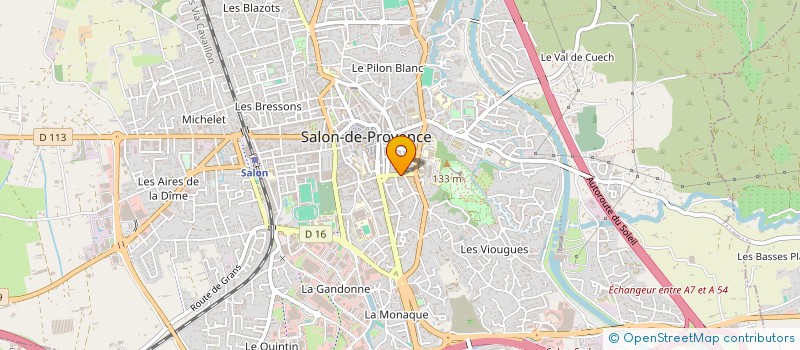 localisation de l'entreprise SHAKKA INTERNATIONAL  SALON-DE-PROVENCE