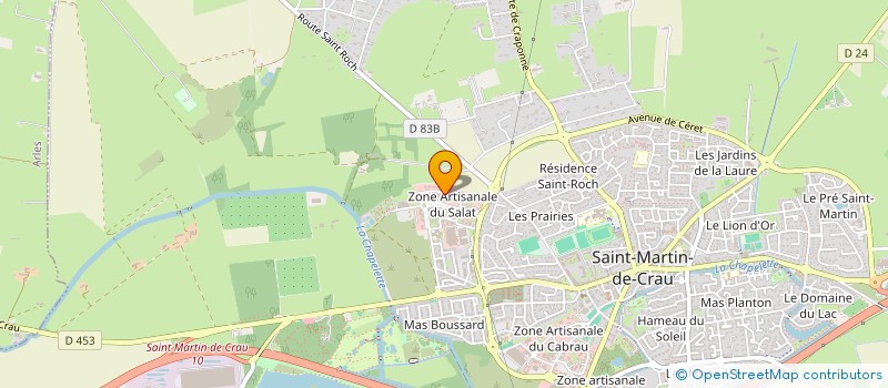 localisation de l'entreprise SHAKTI à SAINT-MARTIN-DE-CRAU