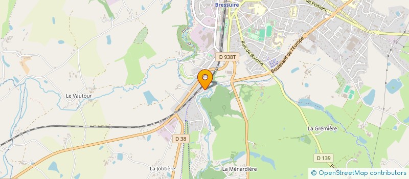 localisation de l'entreprise SHAKTI  BRESSUIRE