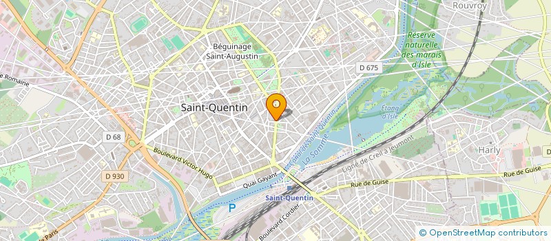 localisation de l'entreprise SHAKTI à SAINT-QUENTIN