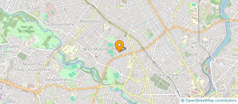 localisation de l'entreprise SHAKTI DANSE ET CULTURE INDIENNES  NANTES