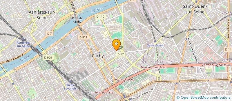 localisation de l'entreprise SHAKTI DEVELOPPEMENT à CLICHY