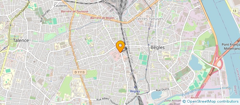 localisation de l'entreprise SHAKTI ENERGIES à BEGLES