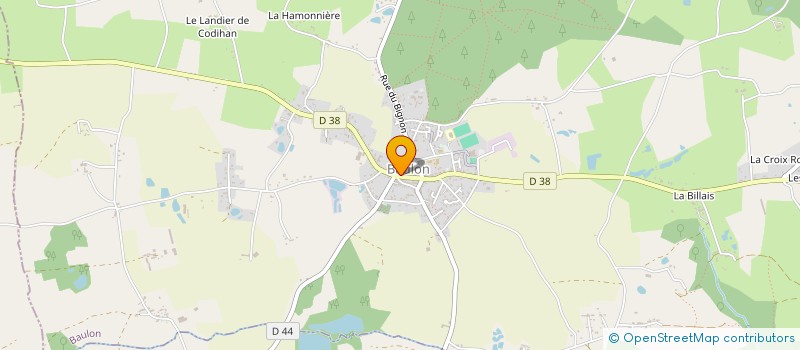 localisation de l'entreprise SHAKTI YOGA  BAULON