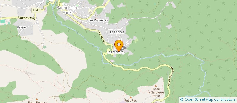 localisation de l'entreprise SHAKTIWAYS  BAGNOLS-EN-FORET