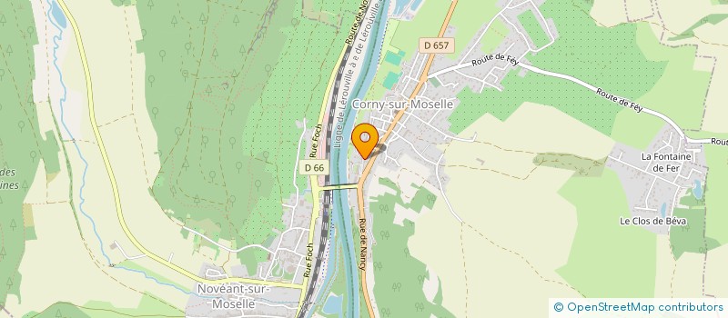 localisation de l'entreprise SHALEX IMMO  CORNY-SUR-MOSELLE