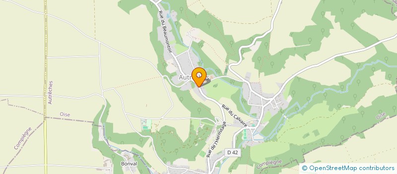 localisation de l'entreprise SHALIMAR  AUTRECHES