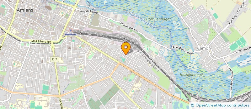 localisation de l'entreprise SHALVAH à AMIENS