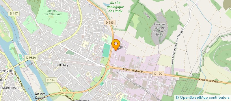 localisation de l'entreprise SHALYFE IMMO  LIMAY