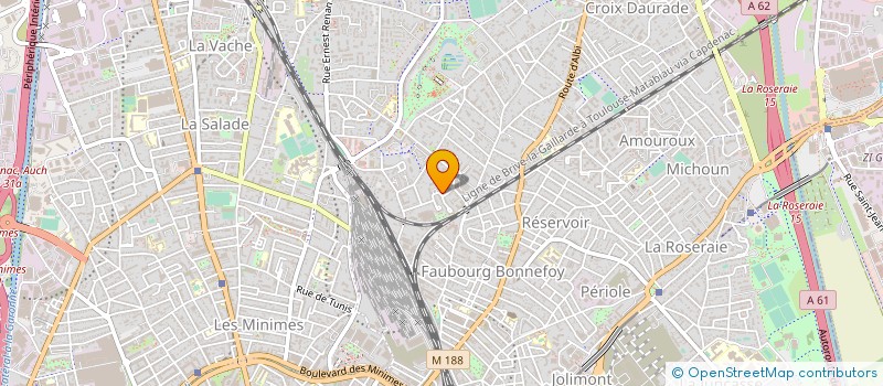 localisation de l'entreprise SHAM à TOULOUSE