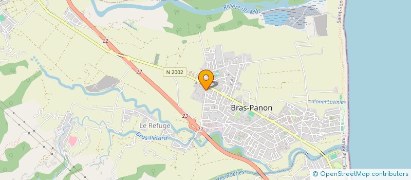 localisation de l'entreprise SHAM & CO  BRAS-PANON