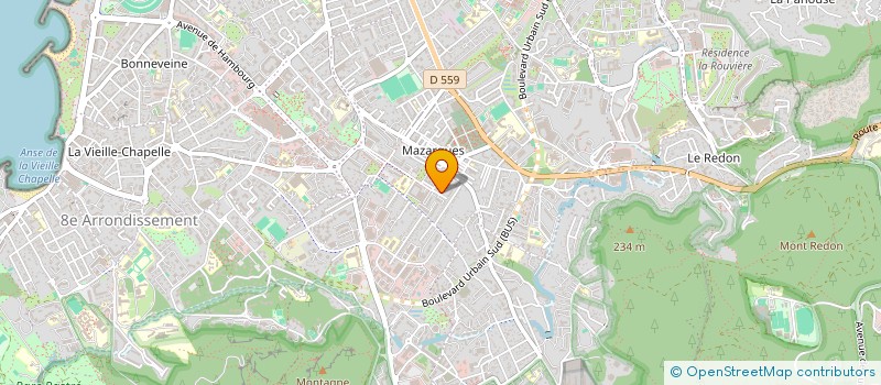 localisation de l'entreprise SHAM PERSONNEL SERVICE à MARSEILLE