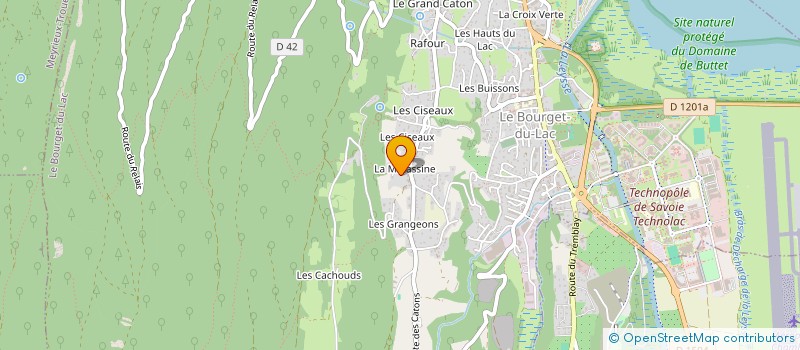 localisation de l'entreprise SHAM SARL  LE BOURGET-DU-LAC