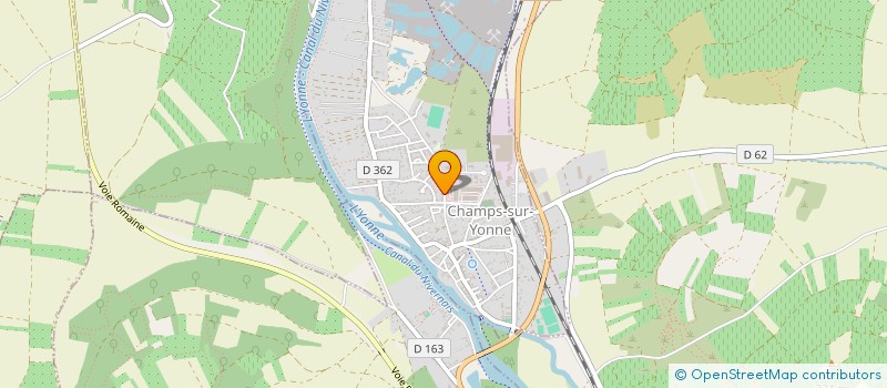 localisation de l'entreprise SHAMADI  CHAMPS-SUR-YONNE