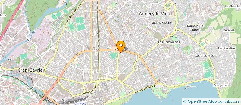 localisation de l'entreprise SHAMAN CONCEPTS  ANNECY