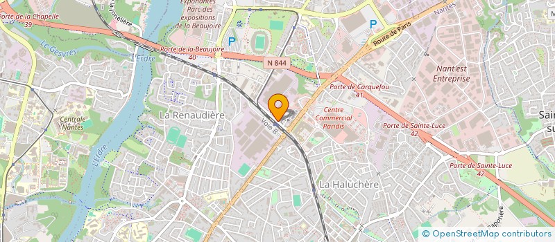 localisation de l'entreprise SHAMANO à NANTES