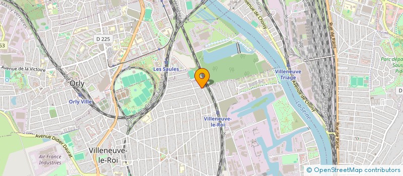 localisation de l'entreprise SHAMARCANDE SCI  VILLENEUVE-LE-ROI