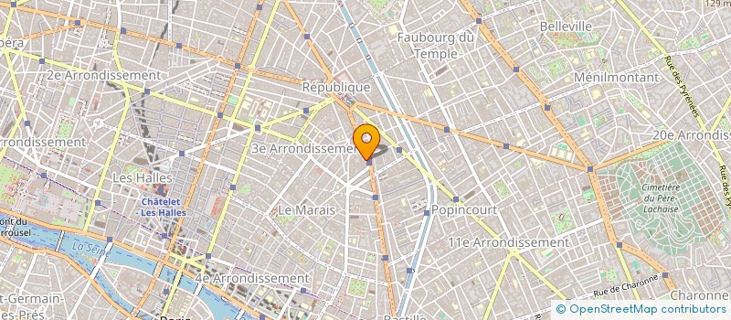 localisation de l'entreprise SHAMAZEHAIR  PARIS