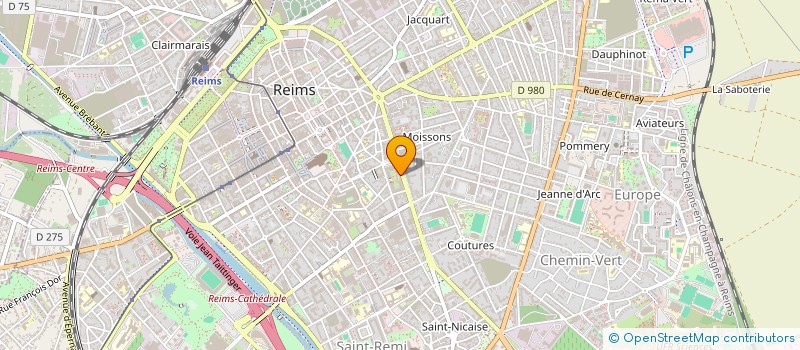 localisation de l'entreprise SHAMBA  REIMS