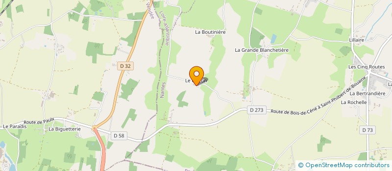 localisation de l'entreprise SHAMBALA à PAULX