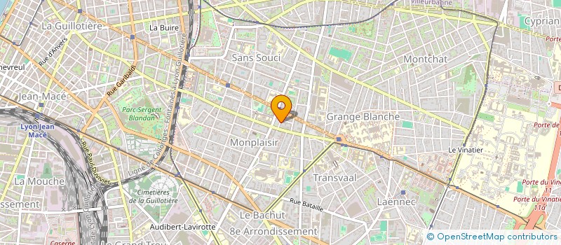 localisation de l'entreprise SHAMBALA PETITE SCI  LYON