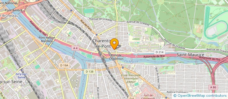 localisation de l'entreprise SHAMI  CHARENTON-LE-PONT