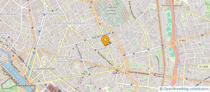 localisation de l'entreprise SHAMIA FRIEDLAND  PARIS