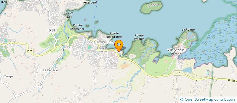 localisation de l'entreprise SHAMILAH ARABIANS MARTINIQUE à LES TROIS-ILETS