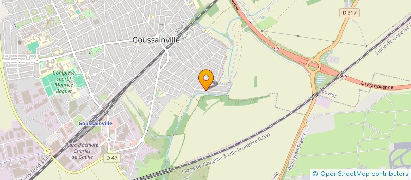 localisation de l'entreprise SHAMIR BAT à GOUSSAINVILLE