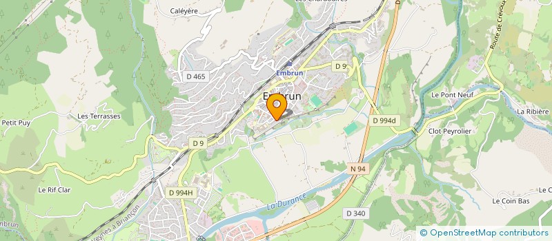 localisation de l'entreprise SHAMONE PRODUCTIONS  EMBRUN