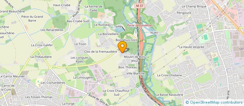 localisation de l'entreprise SHAMPOOING à FONDETTES