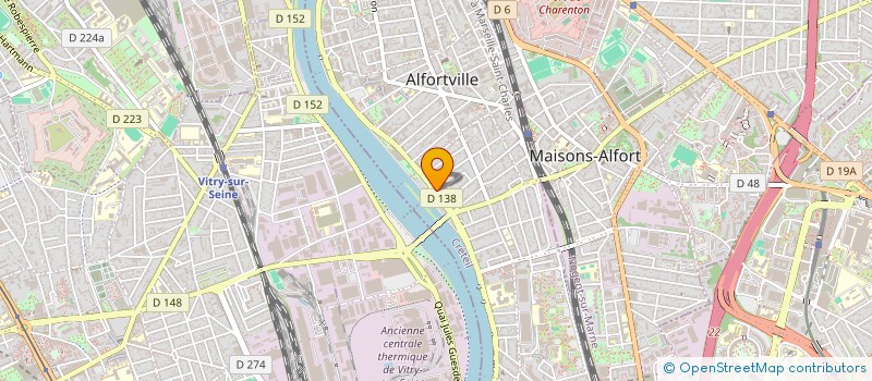 localisation de l'entreprise SHAMPOUINE LE à ALFORTVILLE