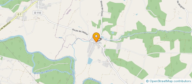 localisation de l'entreprise SHAMROCK  GOUTS