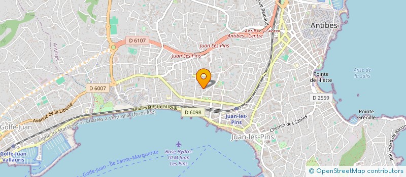 localisation de l'entreprise SHAMS 06 à ANTIBES
