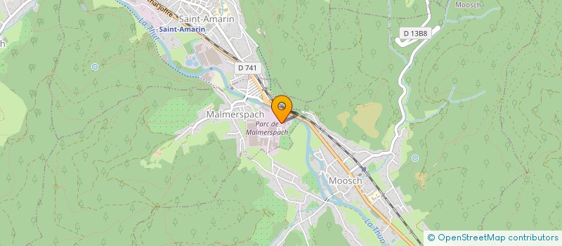 localisation de l'entreprise SHAMS  MALMERSPACH